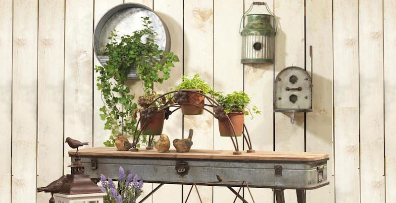 Cottage-Inspired Vertical Garden