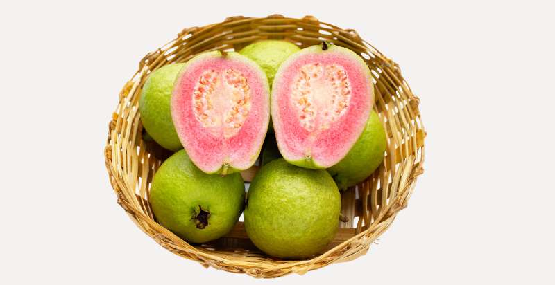 Harvested Pink Guava