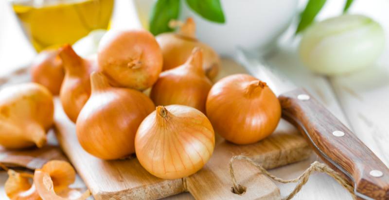 Harvested Maui Onions