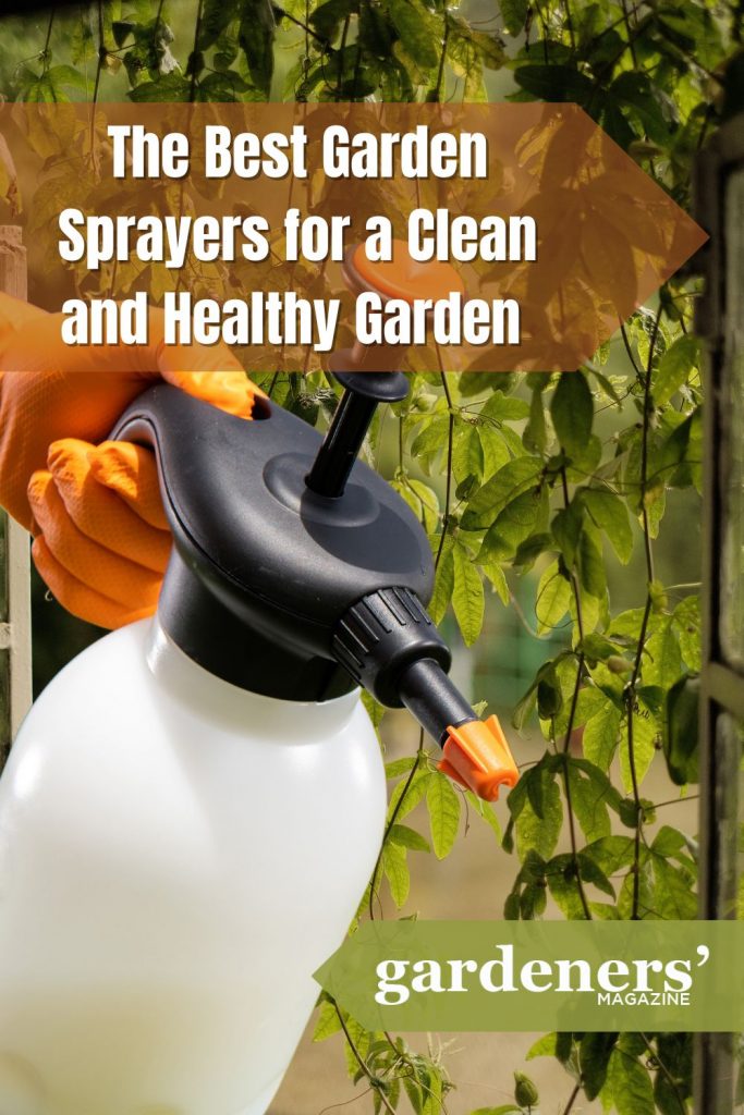 applying fertilizer using a garden sprayer
