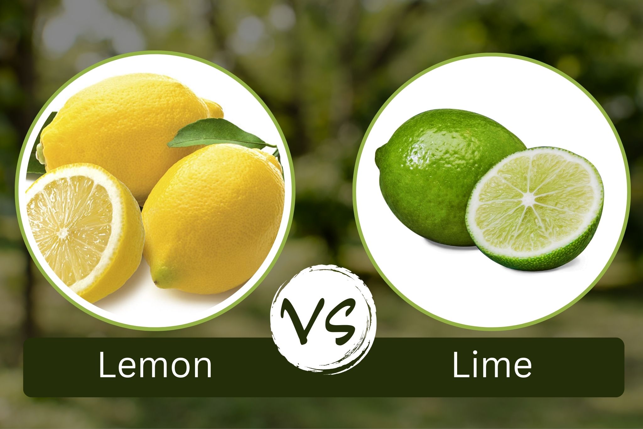 Lemon and lime