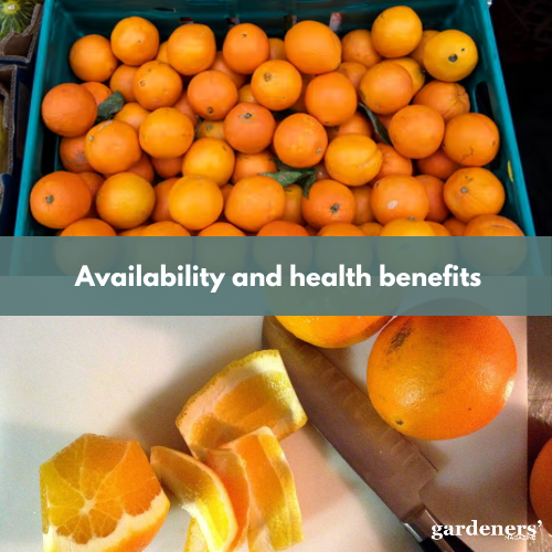 availability and health benefits